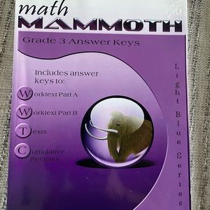 Math Mammoth Grade 3 Answer Keys by Maria Miller, 2015